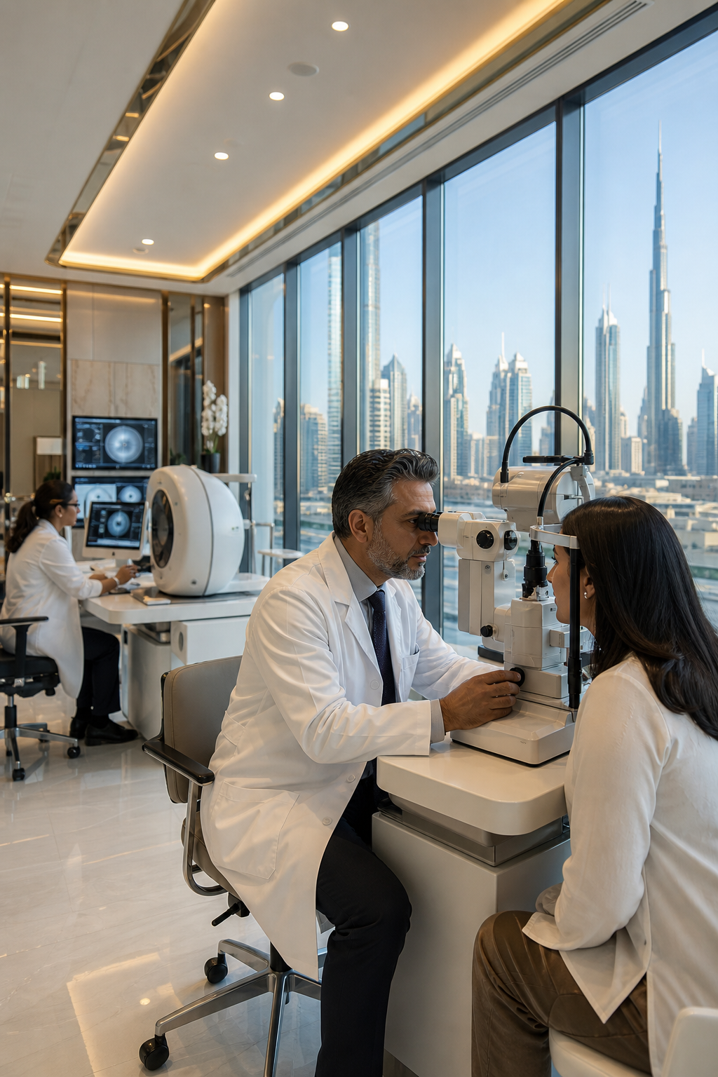 Moorfields Eye Hospital Dubai — modern, prestigious, internationally accredited facility