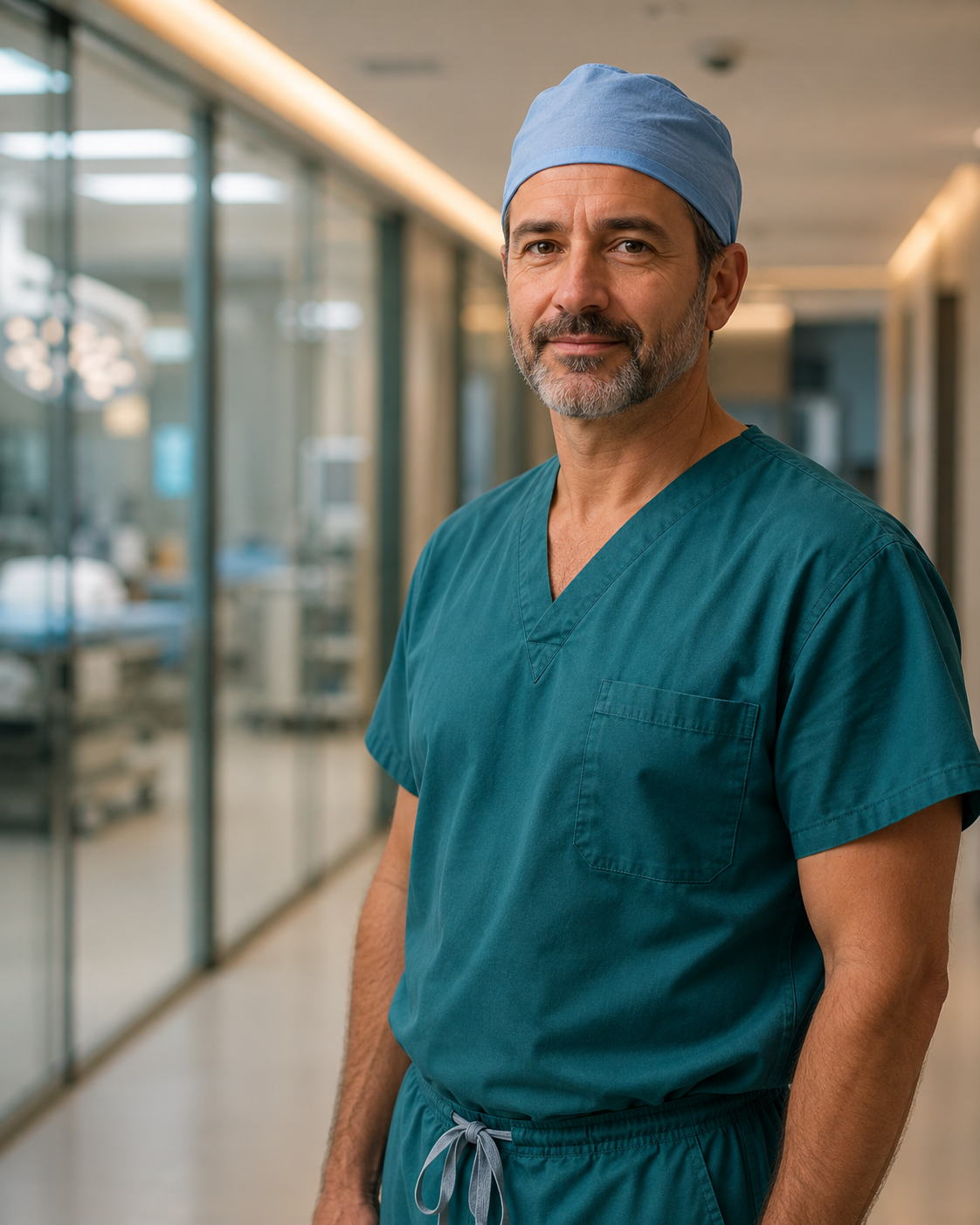 Modern surgical suite in an internationally accredited hospital
