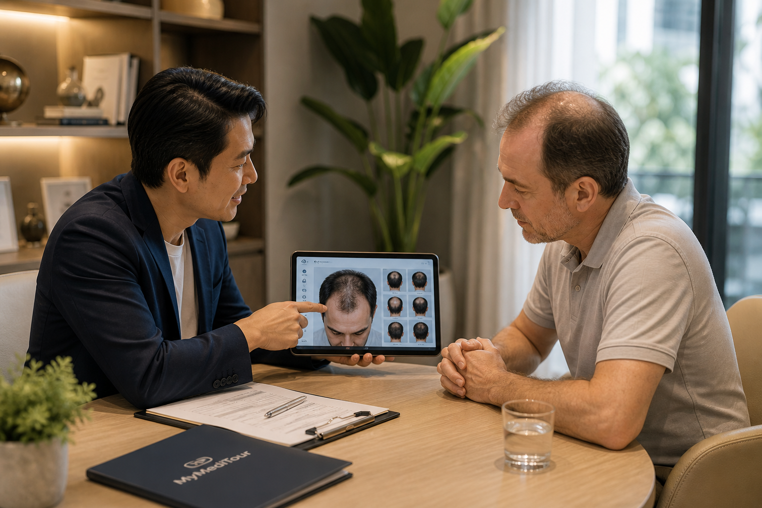 Premium hair transplant clinic in Bangkok, Thailand