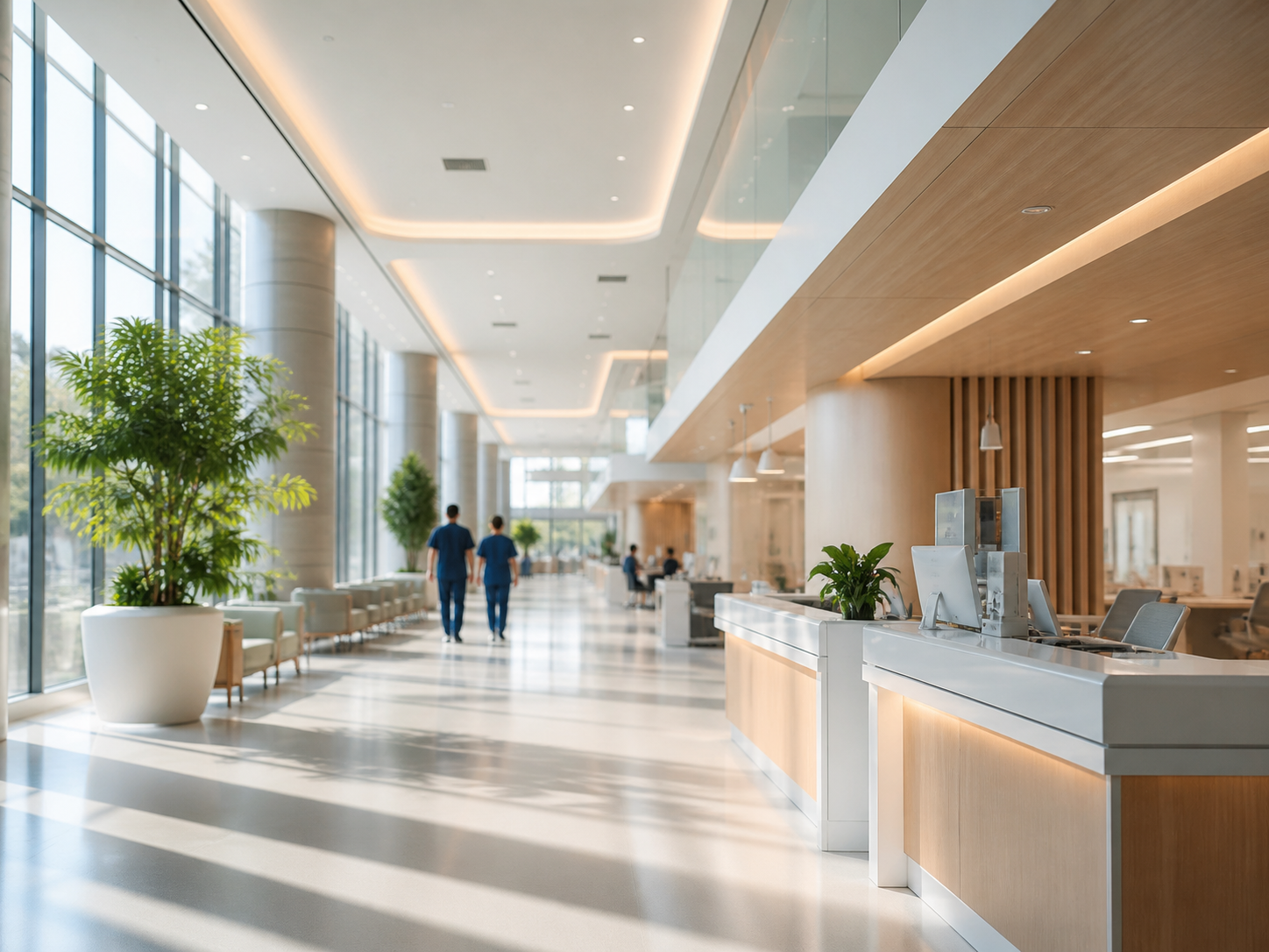 Modern internationally accredited hospital — advanced technology, professional clinical environment